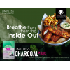 LIMITLESS CHARCOAL PLUS — ACTIVATED CHARCOAL WITH ANISE, GINGER & APPLE PECTIN DIETARY SUPPLEMENT 30 HARD GELATIN CAPSULES